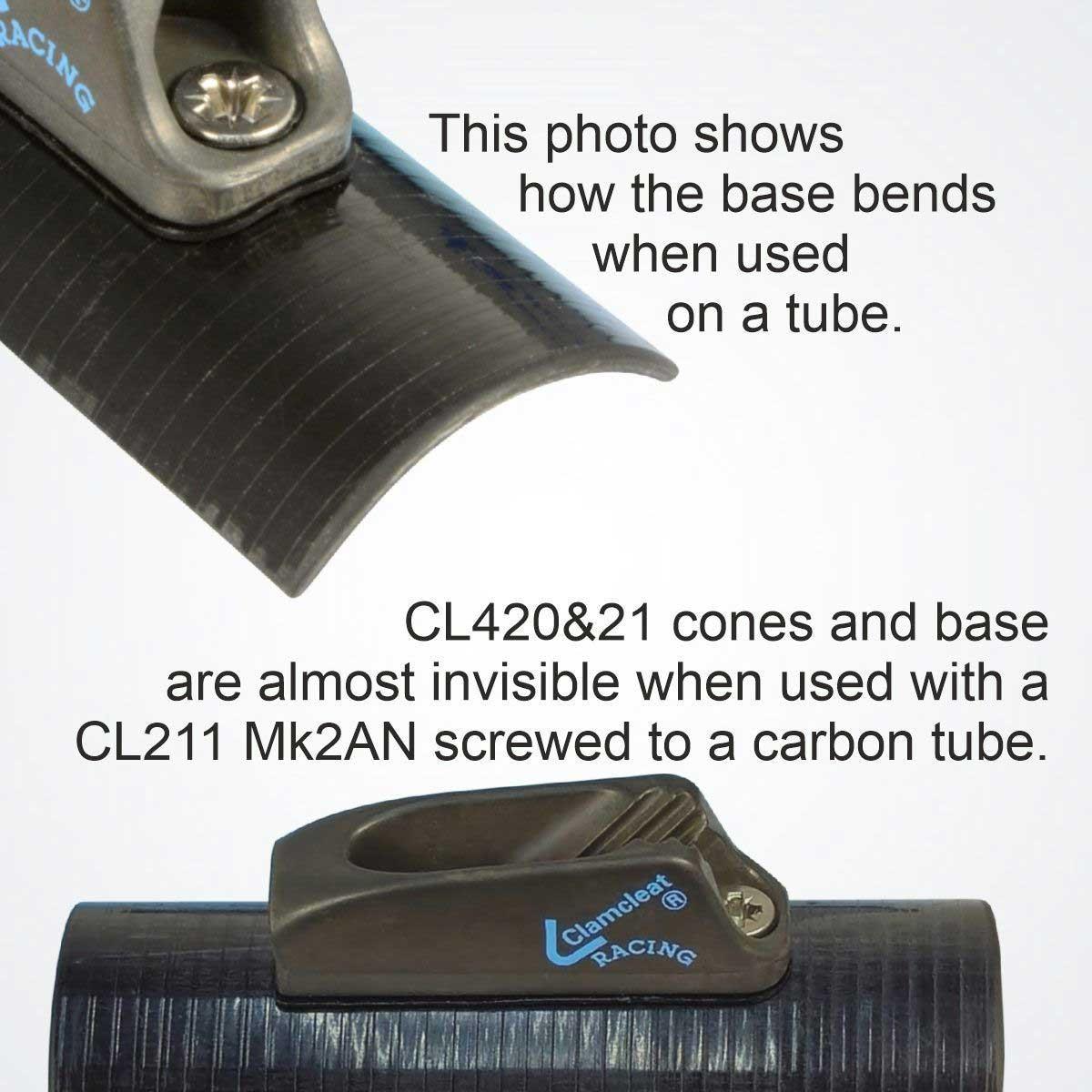 Clamcleat Insulators For Racing Junior Cleats - PT424&25/R Pack of 4