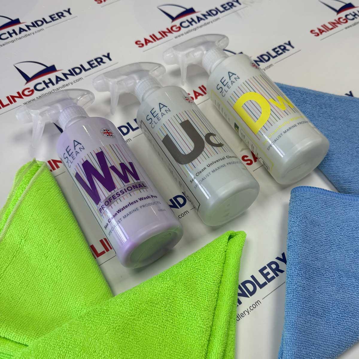 Sea Clean Pro Dinghy Ultimate Cleaning Kit