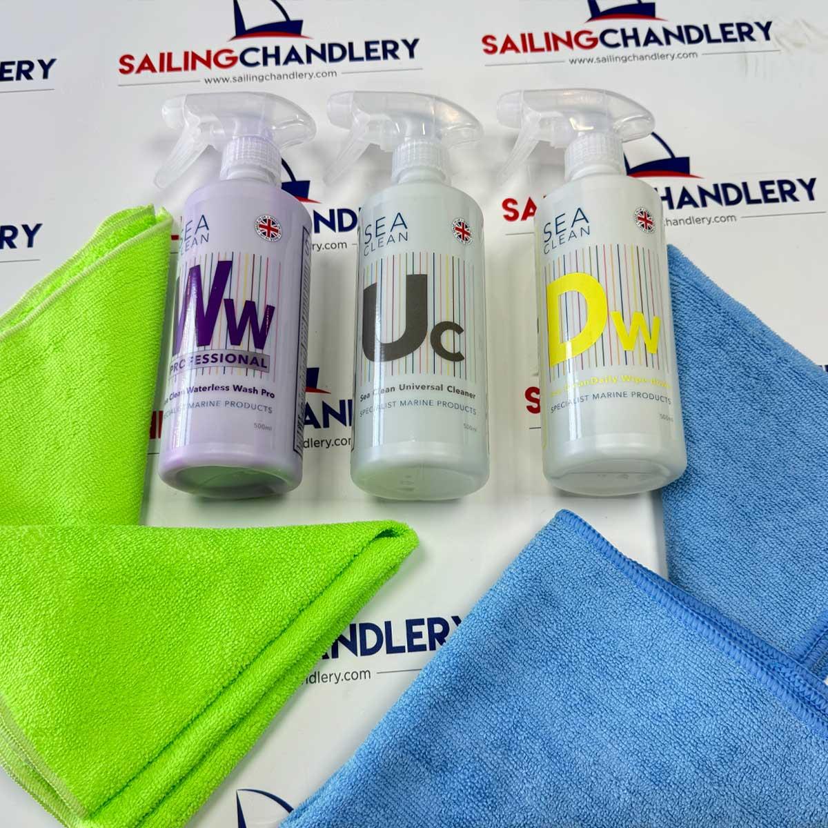 Sea Clean Pro Dinghy Ultimate Cleaning Kit