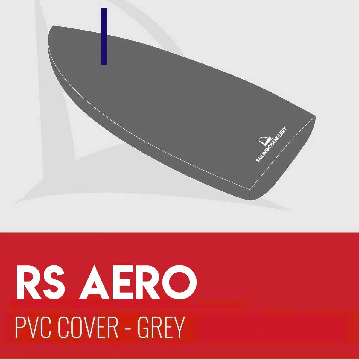 RS Aero Boat Cover - Flat Mast Up - PVC GREY
