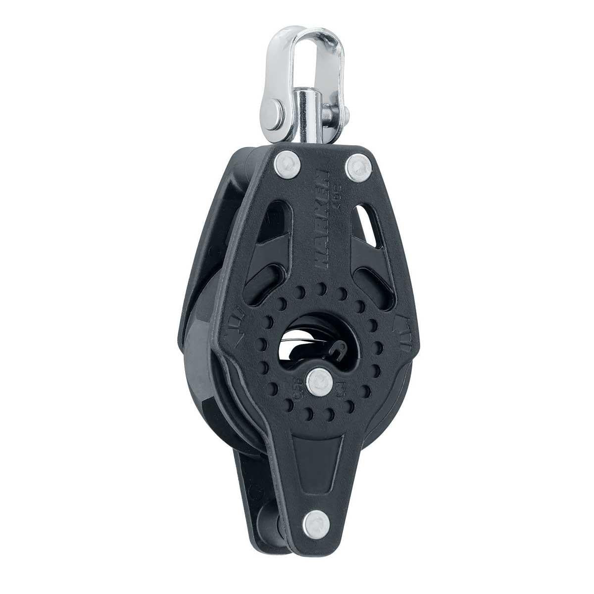 Harken 40mm Ratchet Block with Swivel and Becket - 2609