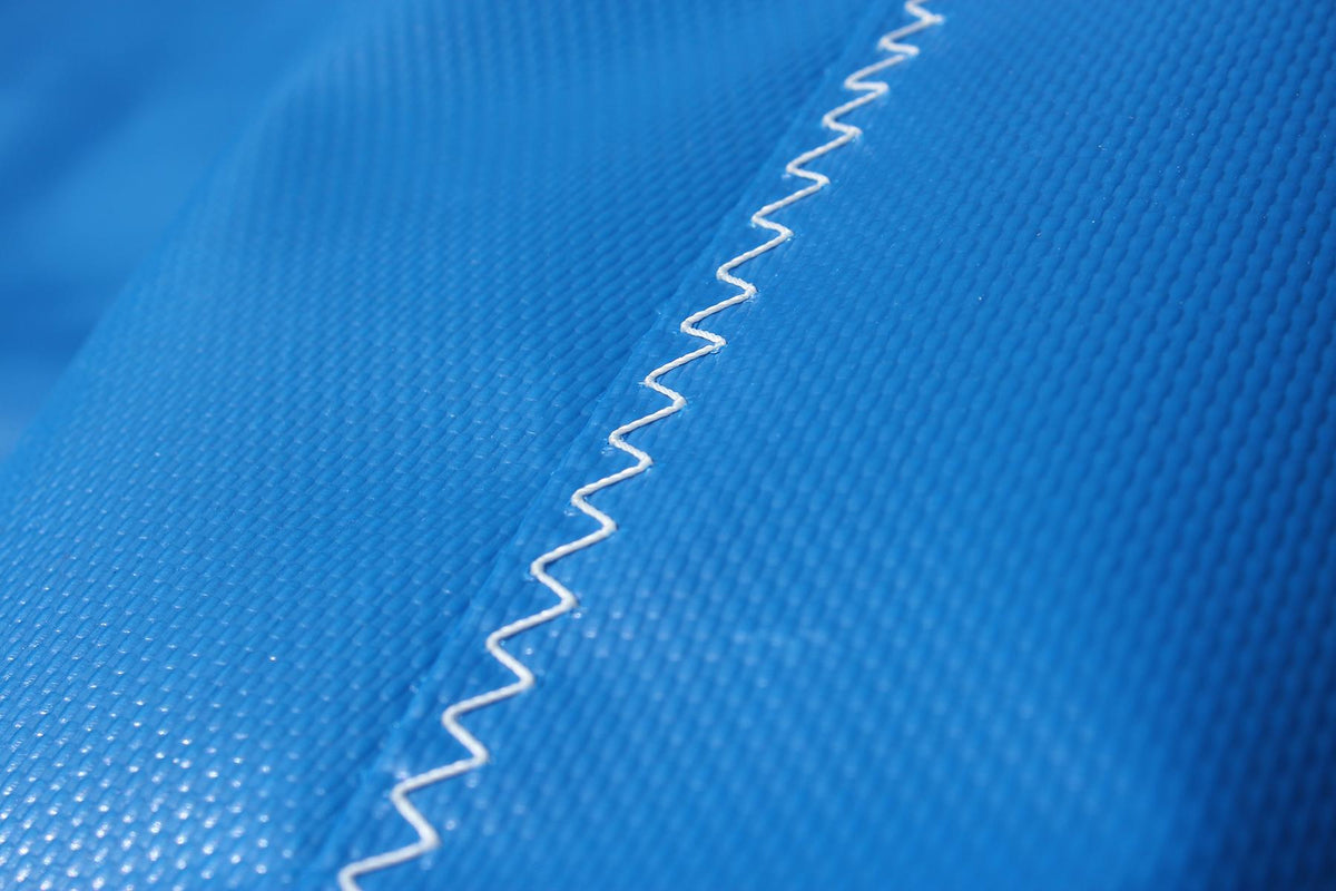 Lark Boat Cover - Boom Up -  PVC Blue