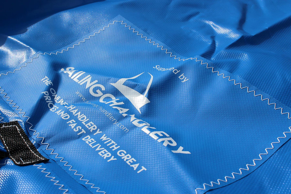 Lark Boat Cover - Boom Up -  PVC Blue