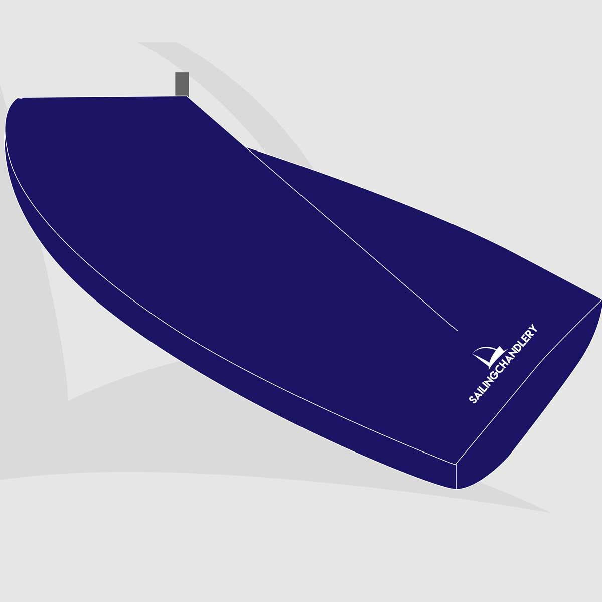 Lark Boat Cover - Boom Up -  PVC Blue