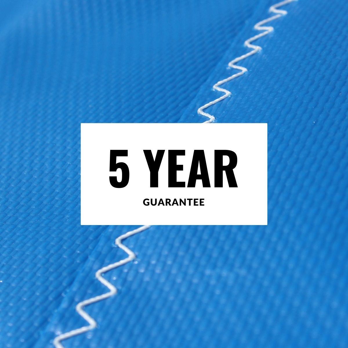 Lark Boat Cover - Boom Up -  PVC Blue