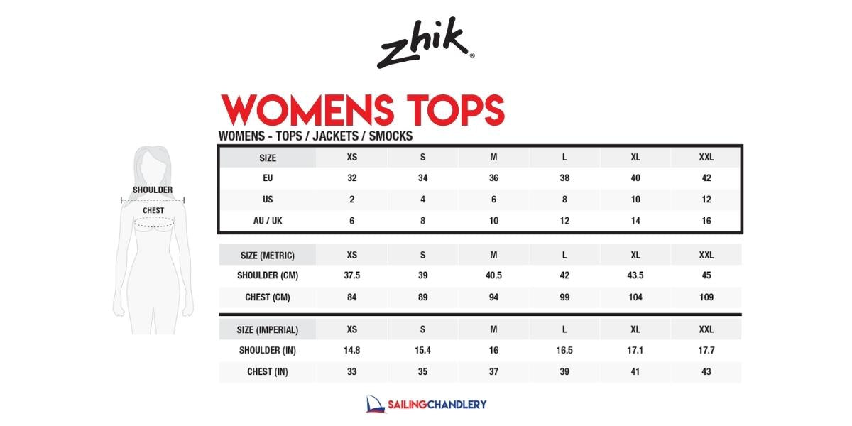Zhik Womens INS300 Sailing Jacket - Stone