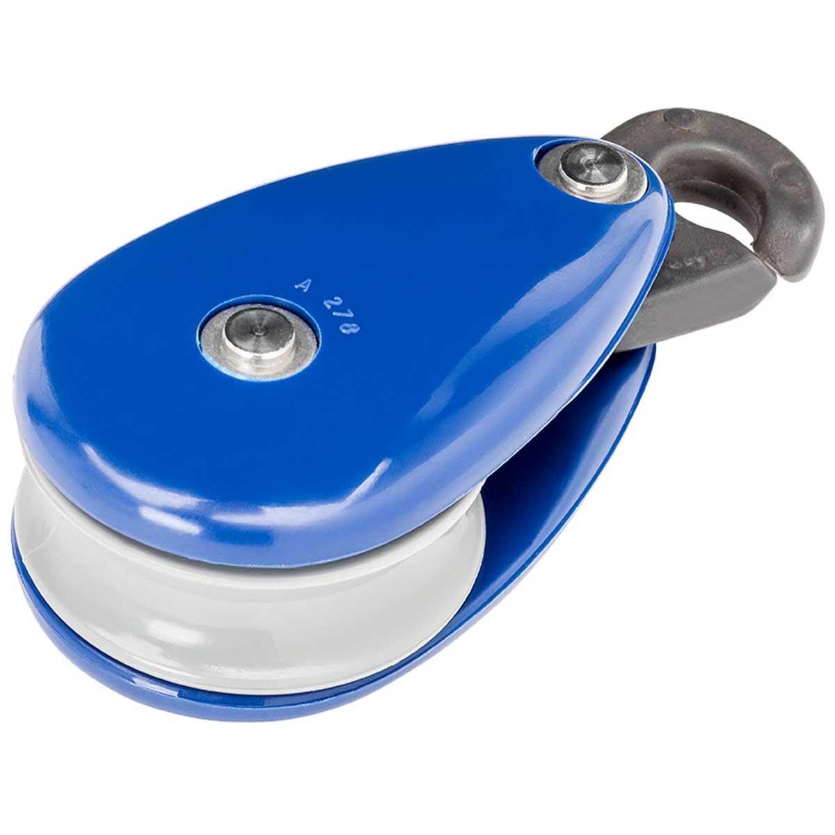 Allen 38mm Nylon Block with Inglefield Clip - Royal Blue