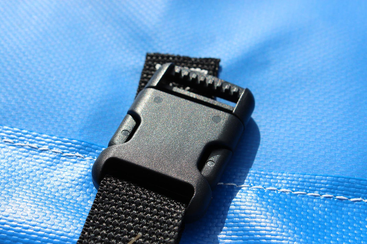 Lark Boat Cover - Boom Up -  PVC Blue