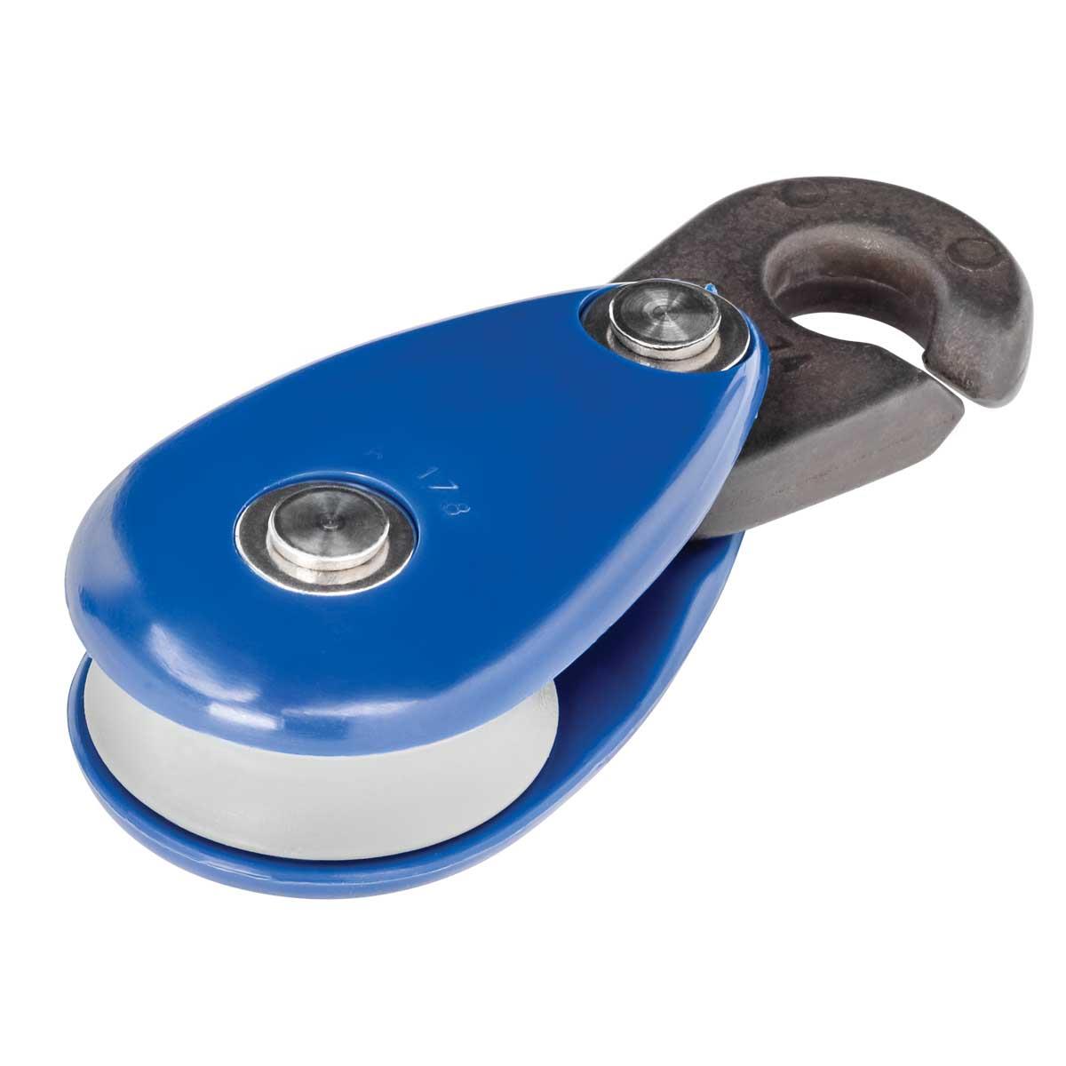Allen 29mm Nylon Block with Inglefield Clip - Royal Blue