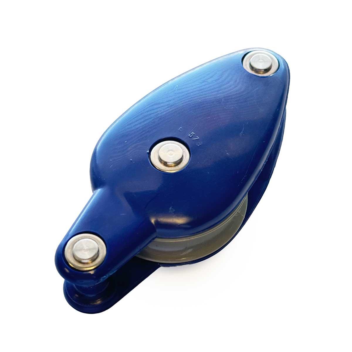 Allen 38mm Nylon Block With Becket - Royal Blue