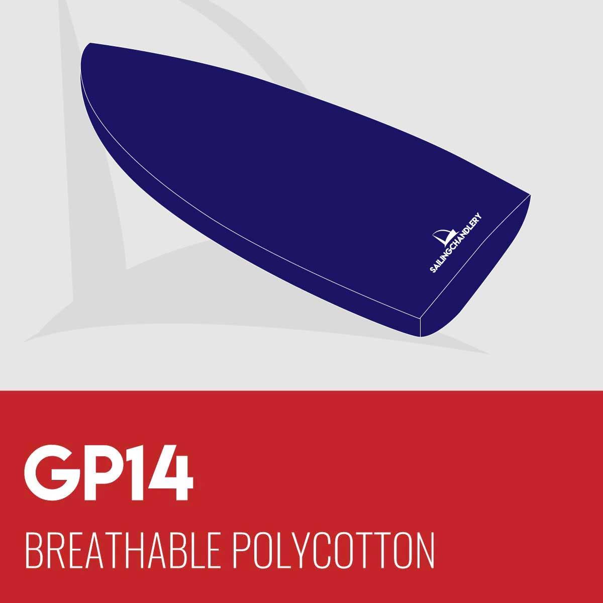 GP14 Boat Cover - Breathable - Mast Down