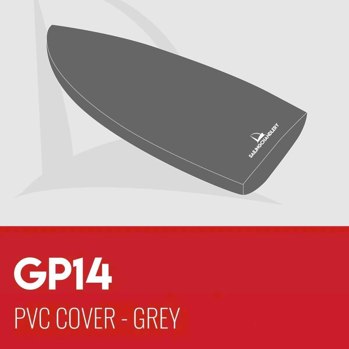GP14 Boat Cover - PVC Grey - Mast Down