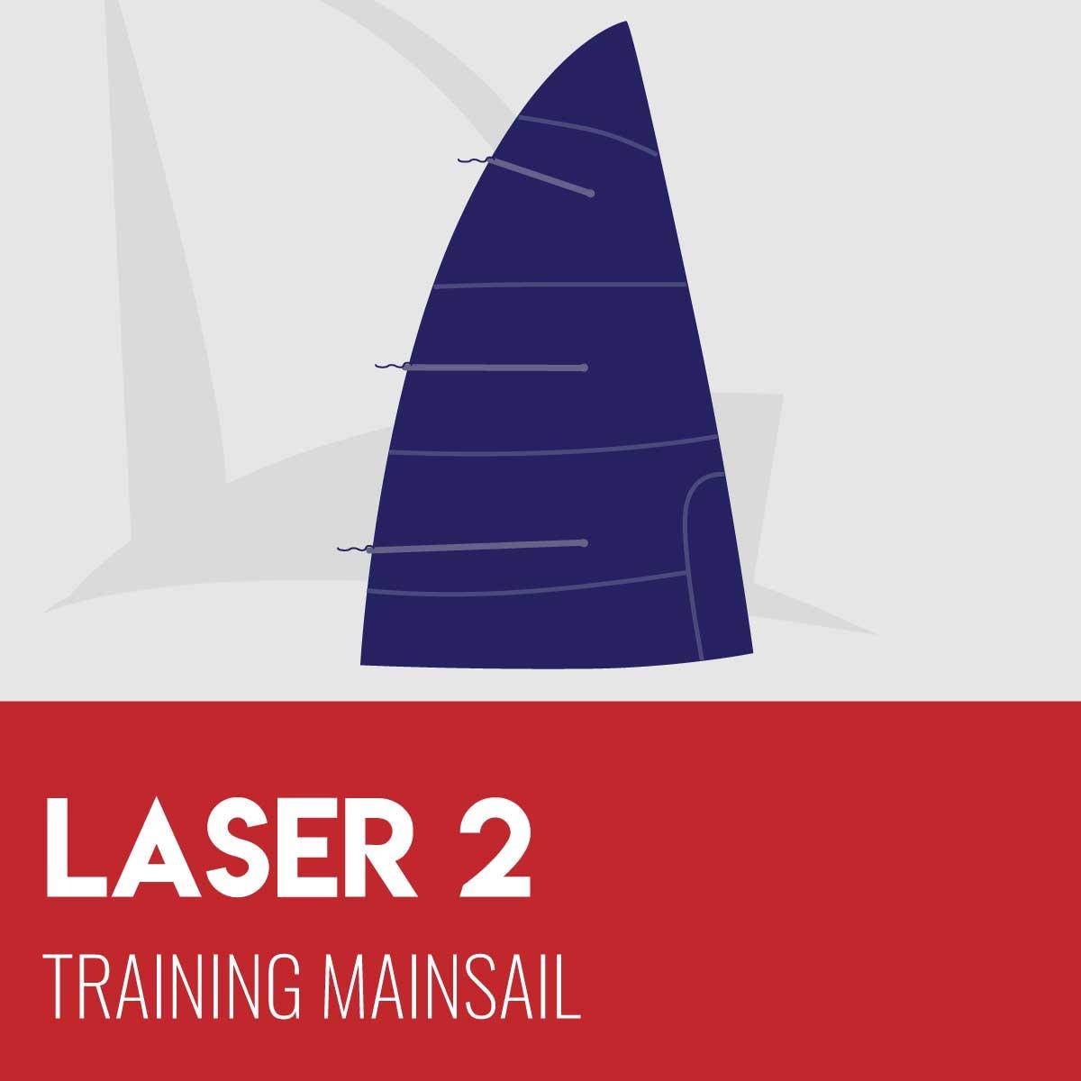 Laser 2 Training Mainsail