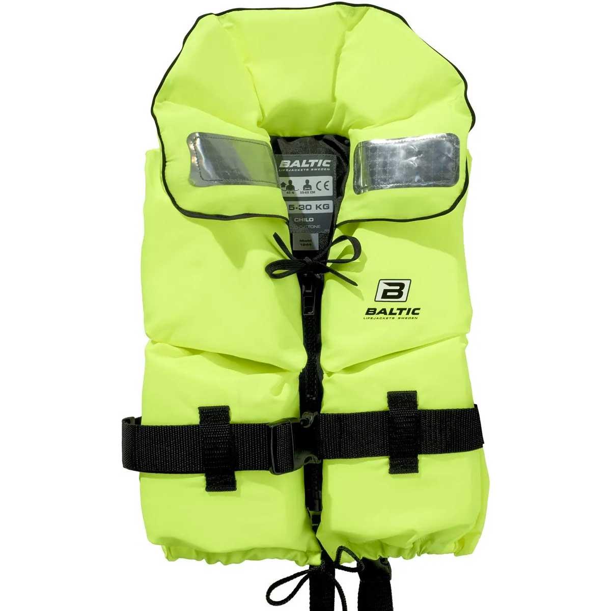 Baltic Toddler Split Front Lifejacket 15- 30kg Yellow