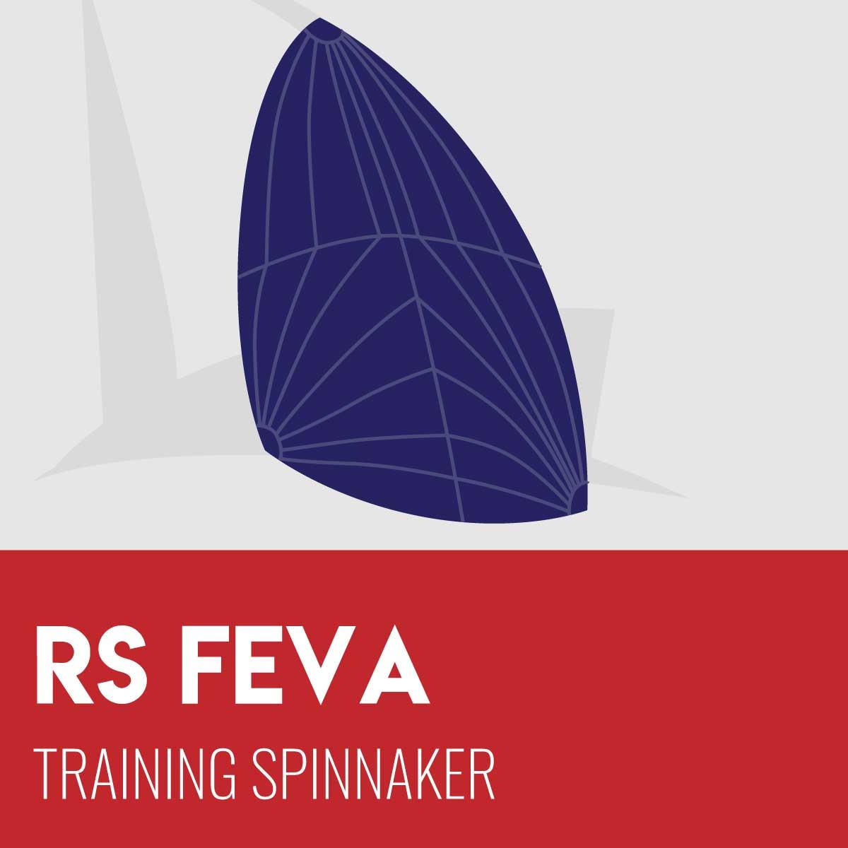 RS Feva Training Spinnaker