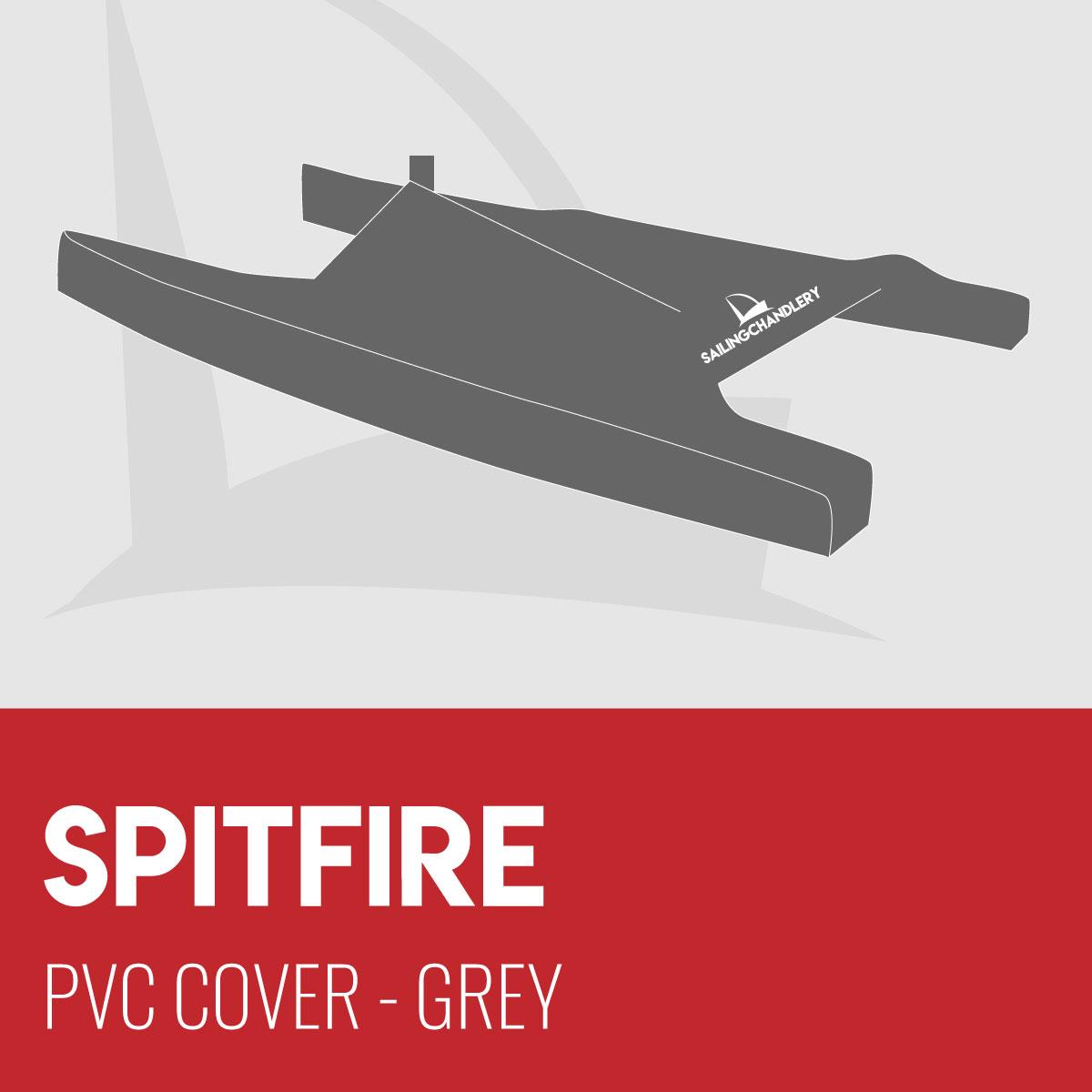Spitfire Boat Cover - PVC - Grey