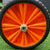 Starco Puncture Proof Foam Trolley Wheel - Orange