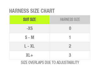 Zhik trapeze harness size guide